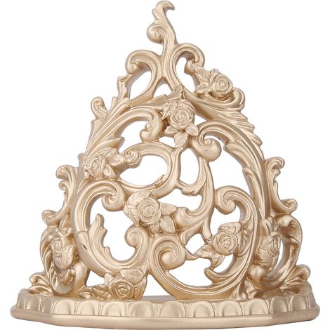 Étagère Murale de Rangement Style Européen Creux Décoratif (1/5)
