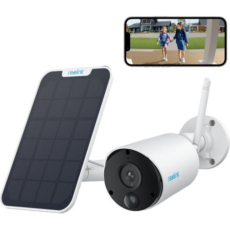 Reolink 2K 3MP Akku 2,4GHz WiFi Überwachungskamera mit mit PIR & KI-Erkennung, 2-Wege-Audio, Wetterfest, Zeitraffer, Solarpanel (1/5)