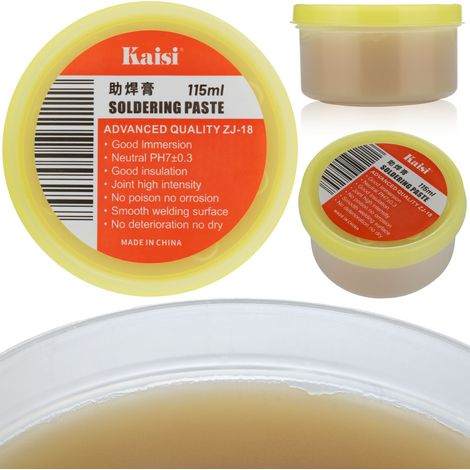 Flussmittel / Braunes Lötflussmittel ZJ-18 in einer 115ml-Box