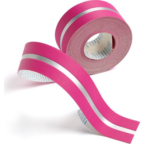 Frise Uni Rose Bordures & Galons Montecolino