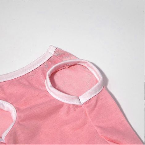 Chien Veste Coton Été Mignon Costume Chiot Tenue Légère Respirante Taille Unique (1/4)