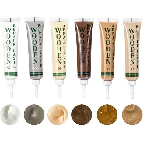 Wooden Furniture Repair 6 Colours - Wood Pulp for Parquet (B) (1/5)