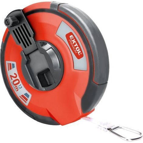 Banda de acero EXTOL PREMIUM, 30 m, 13 mm de ancho
