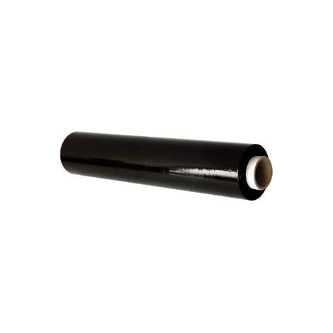 Film Estensibile Macchinabile Nero - cm.50h. lunghezza rotolo mt.1300 - spessore My23