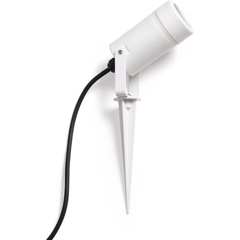 LED Strahler Aussen GU10 mit Erdspieß Afur Weiß (1/5)
