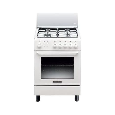 Bertazzoni S64021W Cucina a Gas 4 Fuochi Forno Gas 69 L Libera Installazione (85x60x60 cm) colore Bianco