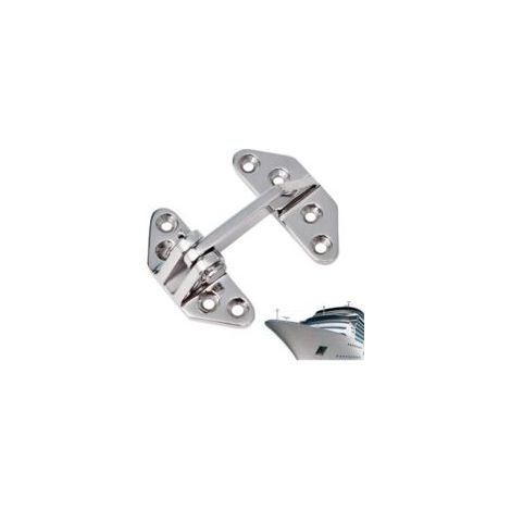 Cerniera in acciaio inox, staffa di grado marino, design a farfalla, cerniere resistenti, per barche, armadi, cancelli esterni, casette da giardino - Crezuo
