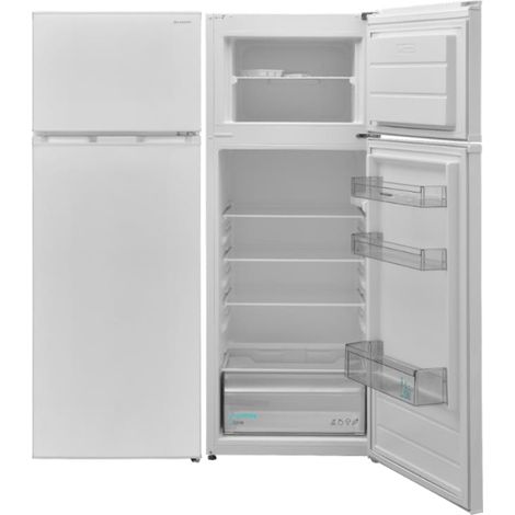 Réfrigérateur combiné 54cm 213l nanofrost - Sharp - SJFTB01ITXWD