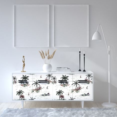 Sticker meuble tropical arava 60 x 90 cm (1/5)