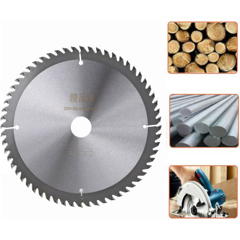 Lame circulaire en carbure, 200 x 25,4 x 2,0 mm, 60 dents (1/5)