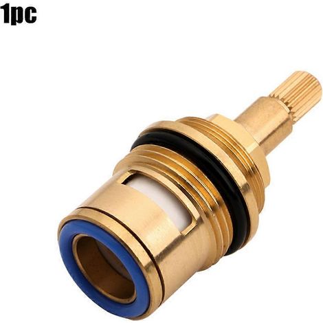 Filtre de rechange pour robinet de baignoire, valve céramique 3/4", mitigeur quart de tour, noyau de valve d'eau chaude 62,5 x 23,5 mm