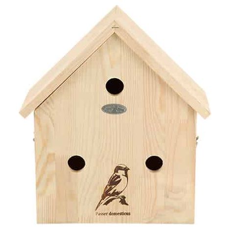 Nichoir Moineaux 36 cm : Abri idéal pour Vos Oiseaux (1/5)