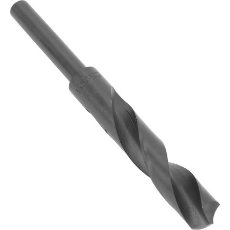 foret hélicoïdal HSS à queue réduite de 1/2 pouce de diamètre avec boîte de rangement (15,5 mm)