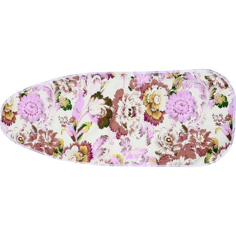 Housse de Table à Repasser en Tissu Imprimé 100x39 Cm, Coussin de Protection Facile à Fixer pour Surface de Planche à Repasser, Usage Maison et Hôtel (1/5)