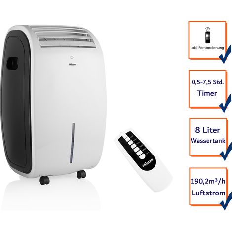 Standventilator mit Wasserkühlung Fernbedienung Timer - Wassertank 8 Liter (1/5)