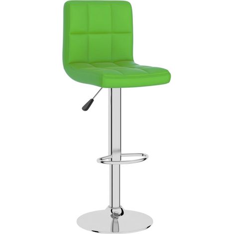 Taburete de cocina cuero sintético verde vidaXL (1/5)