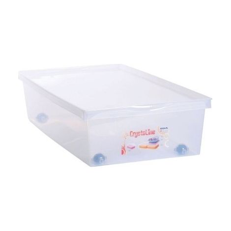 Caja para debajo de la cama de 33 litros - 73 x 40 x 17,4 cm - Eda