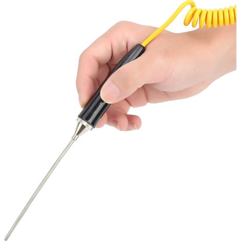 Sonde thermocouple de type K 3x100 mm, capteur de température portable pour fours haute température (1/5)