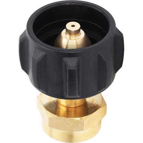 Adaptateur de recharge QCC1, vanne de régulateur en laiton, raccord de réservoir pour bouteille propane 1 lb (1/5)