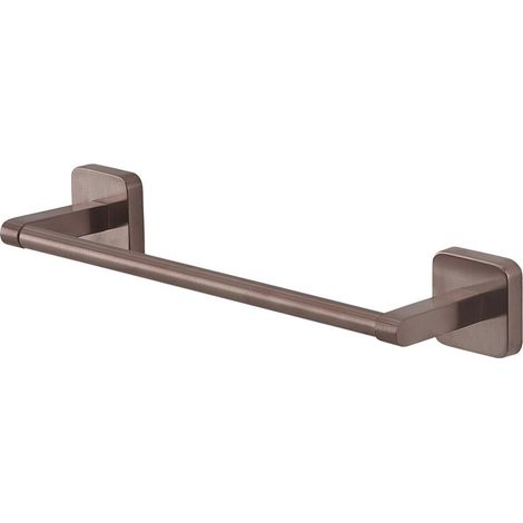 Portasalviette a muro 30 cm in acciaio inox oro rosa Tonga di Gedy (1/2)