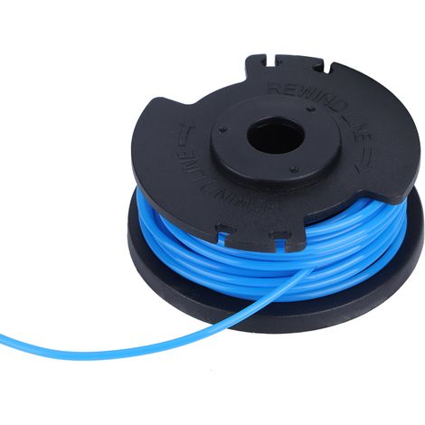 Lot de 4 bobines de rechange avec couvercle pour débroussailleuse Ryobi AC14RL3A et AC80RL3 (1/5)