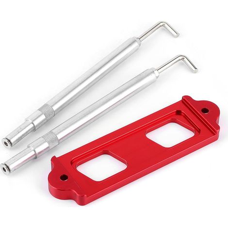 Kit de Maintien et d'arrimage avec Crochets en Alliage d'aluminium pour (rouge) (1/5)