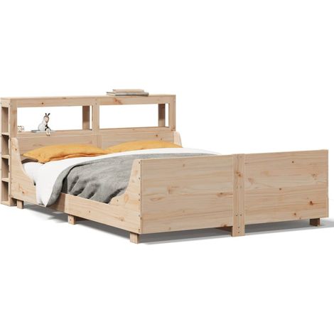 Maison Exclusive - Letto senza Materasso 120x190 cm in Legno Massello di Pino
