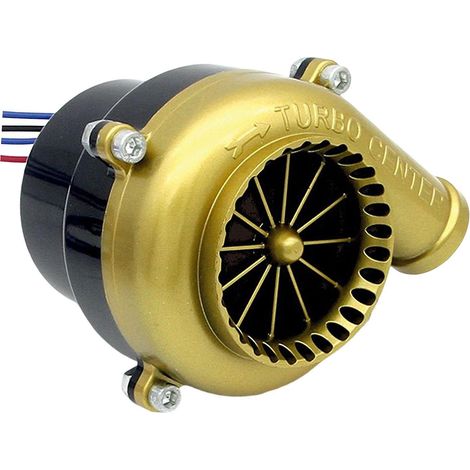 Soupape de décharge électronique turbo pour automobile, pièce automobile universelle noire Or (1/3)