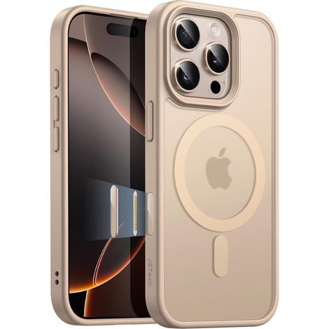 Handyhülle iPhone 16 Pro Max MagSafe Magnetisch Titan W&xFCstensand (1/5)