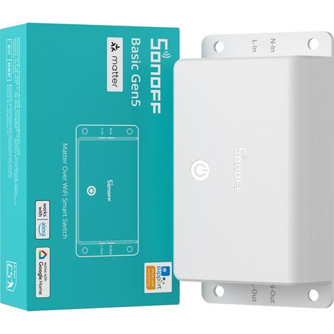 SONOFF Basic Gen5 Matter WiFi Intelligenter Schalter,BASIC-1GS (1/5)