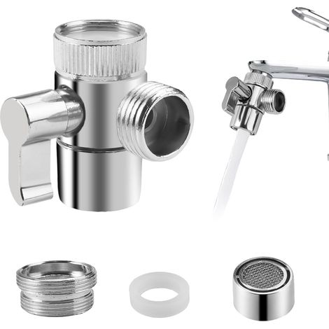 3 Way Converter Valve Tap Adapter Switch Valve (1/5)