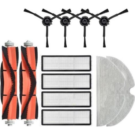 2Pro+ Robot Nettoyeur STYTJ02ZHM Accessoires Rouleau Principal Brosse LatéRale Filtre Mop Rag Parts Accessoire D’Aspirateur (1/4)