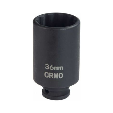 LaBlanc - Douille à choc, douze pans - 12,5 mm (1/2") - 36 mm (1/5)