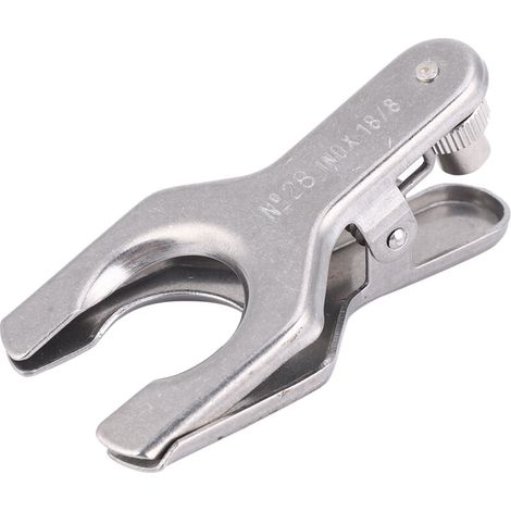 Pince de laboratoire en acier inoxydable pour tubes en verre - Outils de laboratoire (1/5)