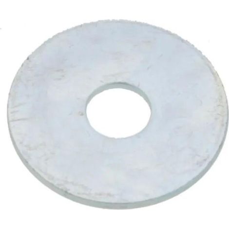 Ultima Rondella Piana Extra Large Acciaio Zincato Bianco 10x36x2 mm