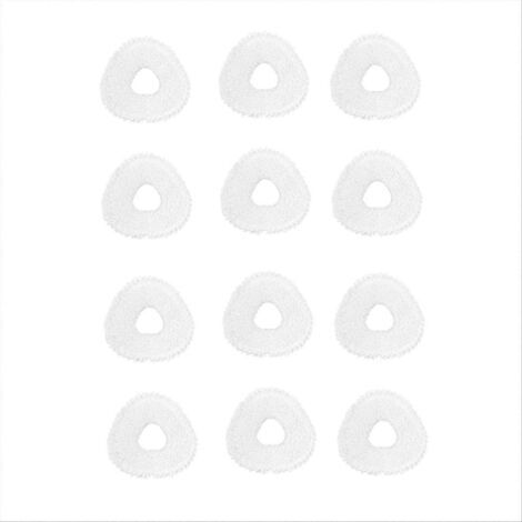 NALOOKAMIC Lot de 12 chiffons de nettoyage pour aspirateur robot Narwal Freo Z Ultra - Pièces de rechange