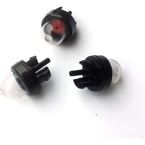 3X Pompe Complet d'Amorcage Carburateur Bulbs pour Tronçonneuse Débroussailleuse (1/2)