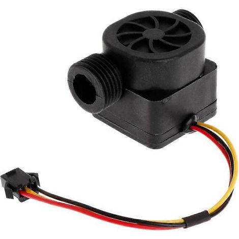 Capteur de débit d'eau G1/2" 1-30 L/min DC5V, capteur à effet Hall, interrupteur Arduino (1/5)
