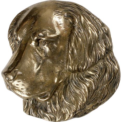 Golden Retriever: una placa conmemorativa con la imagen de un perro, una nota de agradecimiento personalizada, un premio y un diploma con una dedicatoria de la marca Art-Dog. (1/3)