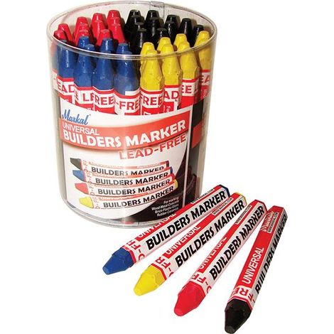 Markal MRK-96081 Builder's Marker (Tub 48) MKL96081