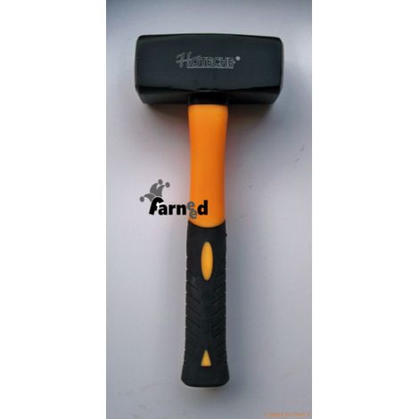 MAZZETTA MAZZOLA MARTELLO MANICATO 1 KG MURATORE MANICO IN FIBRA EDILIZIA 319