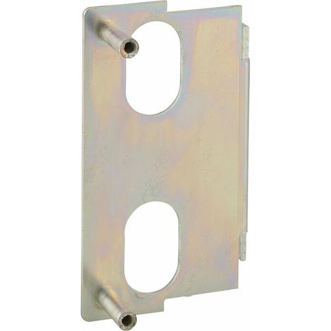 Plaque à souder pour serrure verticale (1/2)