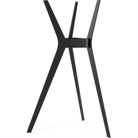 Nordlinger – Tréteau noir TROY 100% métal – Charge maximale 200kg – Dimensions 70x75cm – Pour tables et bureaux industriels