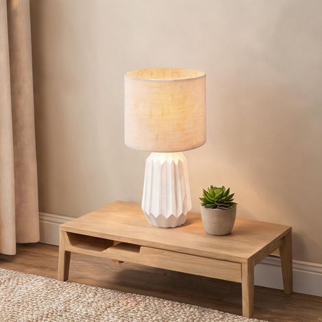 Accessoire de luminaire en céramique Lin 22 x 22 x 39 cm (1/5)