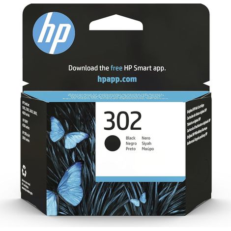 HP Cartuccia Originale Inchiostro Nero 302