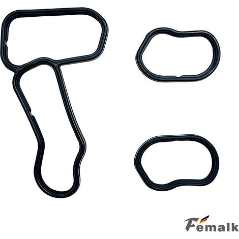 Joint de refroidisseur d'huile 11427625486 compatible avec les moteurs BMW N13, B16A, F20 et F30. (1/5)