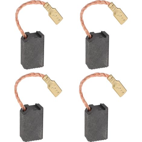 2 Paires de Balais de Charbon pour Meuleuse 6x8x13 Mm Compatible avec RO90DX RO150E RO125 FEQ RAS 115.04 PS200E DX93E DF500 (1/5)