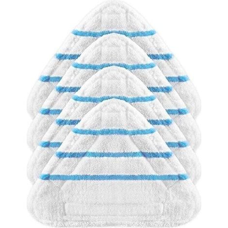 Housses Lingettes Universelles pour Balai Vapeur et Nettoyeurs Vapeur 4 Pièces (1/4)