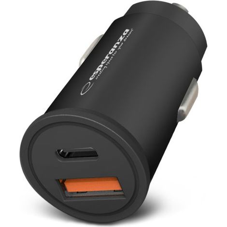 Esperanza ez111k cargador de coche auto negro (1/5)
