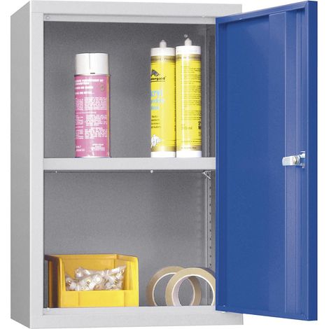 Pavoy, Armoire murale, hauteur 600 mm, avec porte/-s en tôle